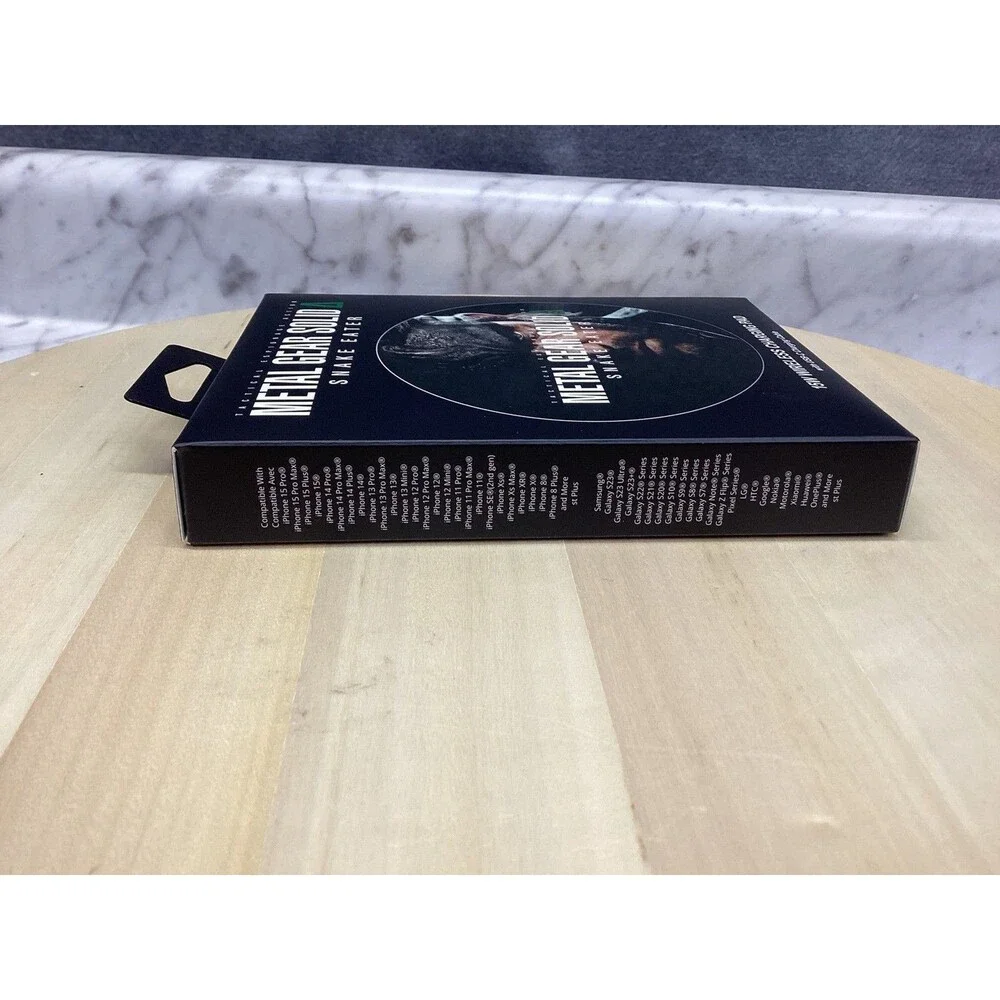 Metal Gear Solid Snake Eater 15W Wireless Charging Pad USB-C iPhone Samsung